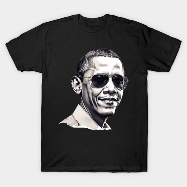 Barack Obama, Black History T-Shirt by UrbanLifeApparel